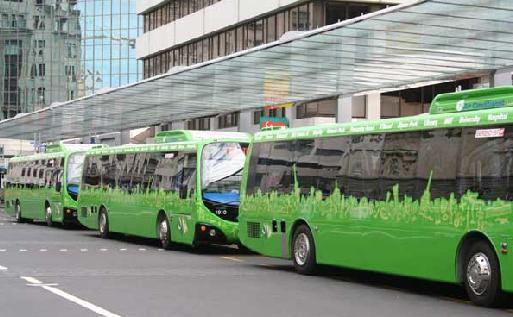 How to get public transport in New Zealand